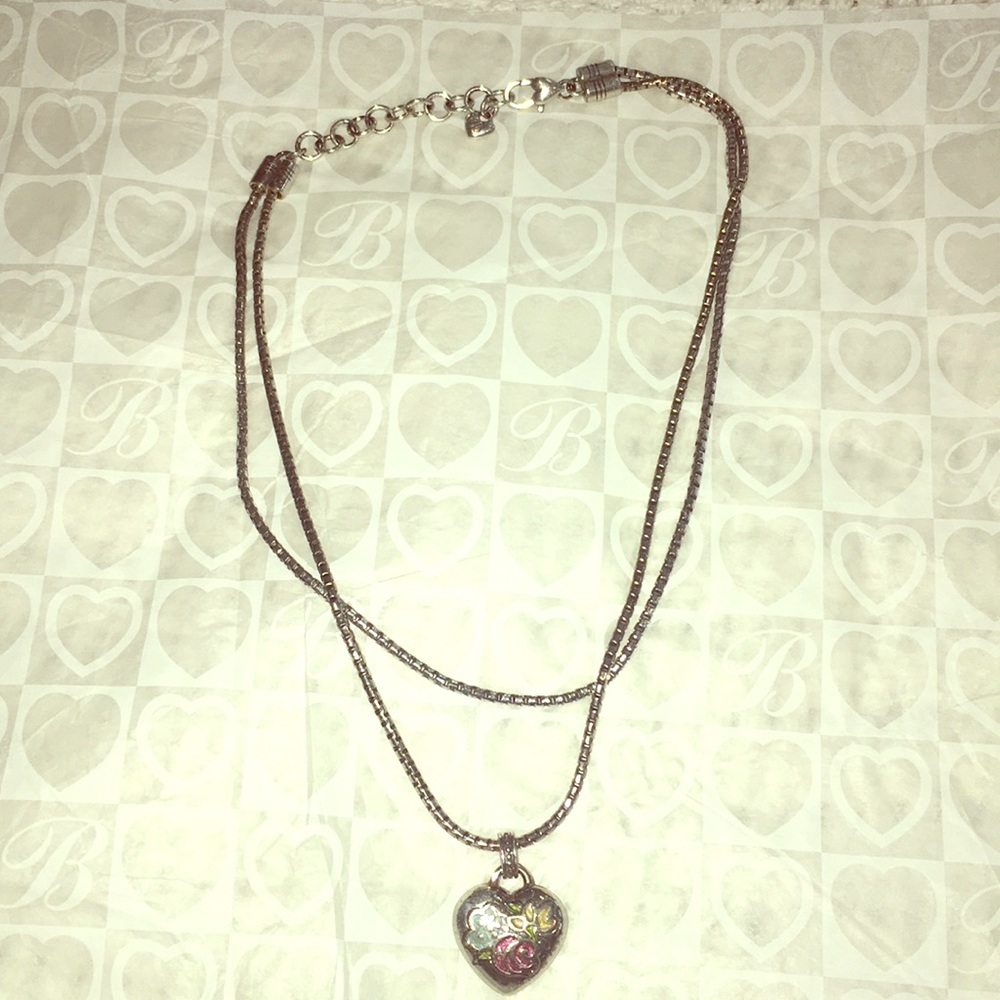 BRIGHTON πHeart Necklace - Picture 1 of 8